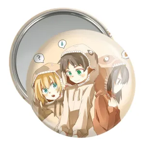 آینه جیبی میکاسا و ارن و ارمین انیمه اتک آن تایتان Attack on Titan