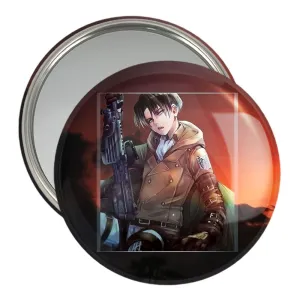 آینه جیبی لیوای انیمه اتک آن تایتان Attack on Titan