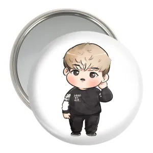 آینه جیبی تهیونگ Taehyung گروه بی تی اس BTS