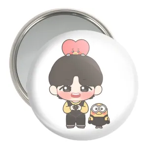 آینه جیبی تهیونگ Taehyung گروه بی تی اس BTS