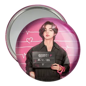 آینه جیبی تهیونگ Taehyung گروه بی تی اس BTS