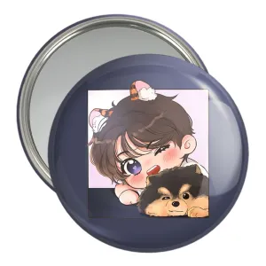 آینه جیبی تهیونگ Taehyung گروه بی تی اس BTS