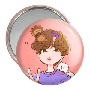 آینه جیبی جین Jin گروه بی تی اس BTS