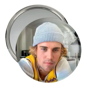 آینه جیبی جاستین بیبر Justin Bieber