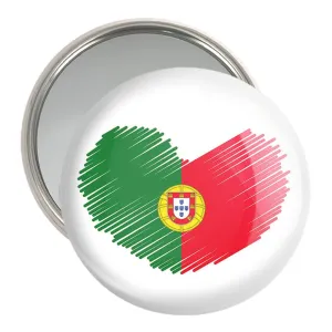 آینه جیبی پرچم پرتغال