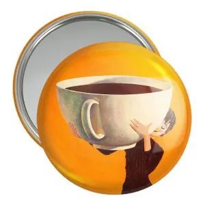 آینه جیبی قهوه Coffee