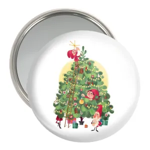 آینه جیبی کریسمس Christmas
