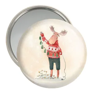 آینه جیبی کریسمس Christmas