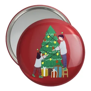 آینه جیبی کریسمس Christmas
