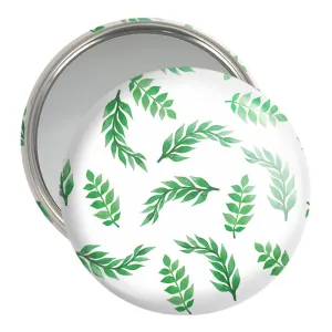 آینه جیبی برگ