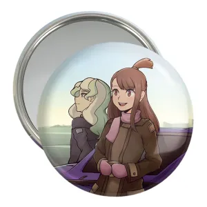 آینه جیبی اکو و دیانا انیمه جادوگران کوچک Little Witch Academia