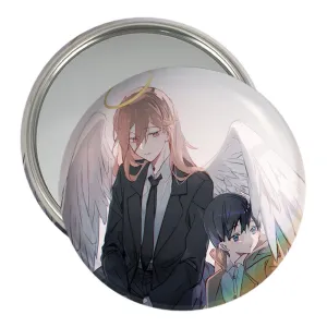 آینه جیبی اکی و انجل انیمه مرد اره ای Chainsaw Man