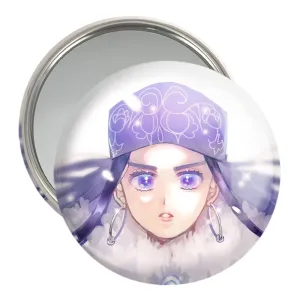 آینه جیبی اسیرپا انیمه کامویی طلایی Golden Kamuy