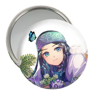 آینه جیبی اسیرپا انیمه کامویی طلایی Golden Kamuy