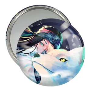 آینه جیبی اسیرپا انیمه کامویی طلایی Golden Kamuy