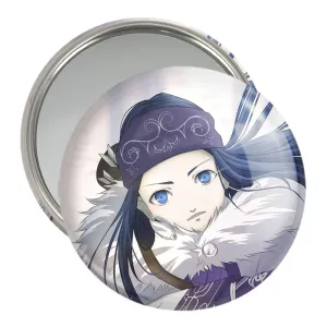 آینه جیبی اسیرپا انیمه کامویی طلایی Golden Kamuy