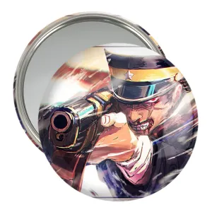 آینه جیبی سایچی انیمه کامویی طلایی Golden Kamuy