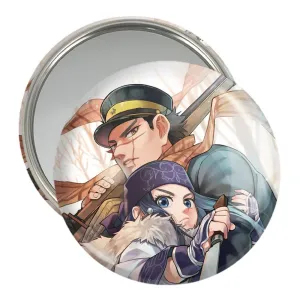 آینه جیبی سایچی و اسیرپا انیمه کامویی طلایی Golden Kamuy