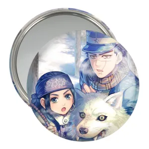 آینه جیبی سایچی و اسیرپا انیمه کامویی طلایی Golden Kamuy