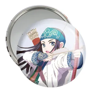 آینه جیبی اسیرپا انیمه کامویی طلایی Golden Kamuy