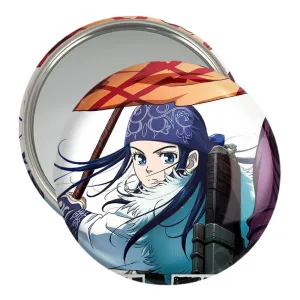 آینه جیبی اسیرپا انیمه کامویی طلایی Golden Kamuy