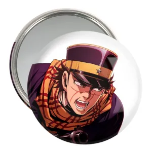 آینه جیبی سایچی انیمه کامویی طلایی Golden Kamuy