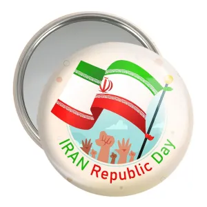 آینه جیبی پرچم ایران