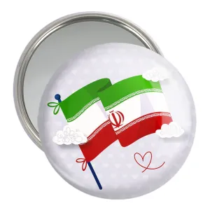 آینه جیبی پرچم ایران