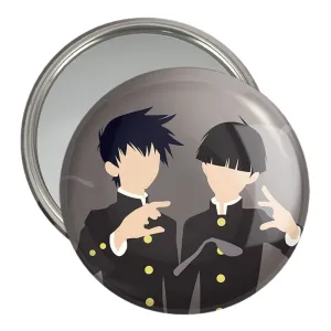آینه جیبی شییکو و ریتسو انیمه موب سایکو Mob Psycho 100