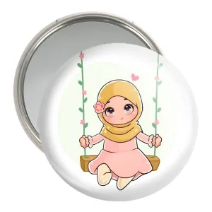 آینه جیبی دخترانه باحجاب