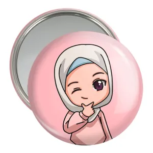 آینه جیبی دخترانه باحجاب