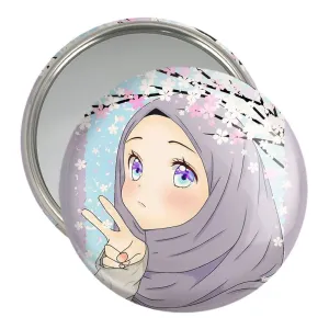 آینه جیبی دخترانه باحجاب