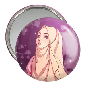 آینه جیبی دخترانه باحجاب