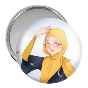 آینه جیبی دخترانه باحجاب