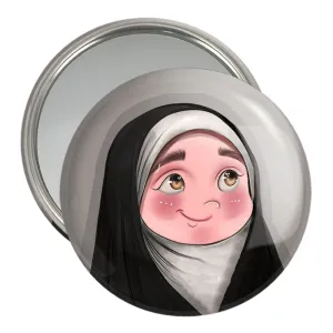 آینه جیبی دخترانه باحجاب