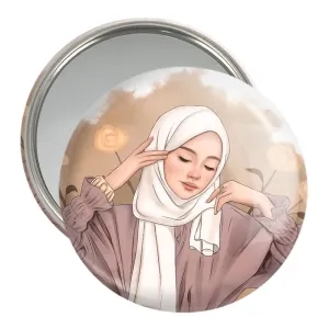 آینه جیبی دخترانه باحجاب