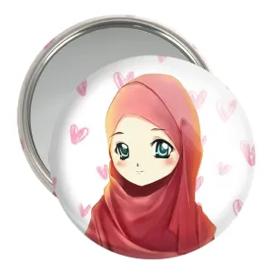 آینه جیبی دخترانه باحجاب