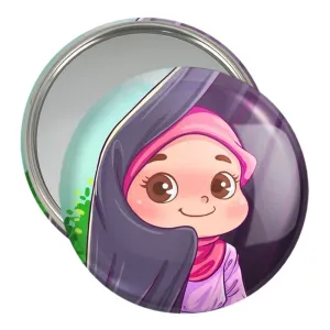 آینه جیبی دخترانه باحجاب