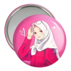 آینه جیبی دخترانه باحجاب