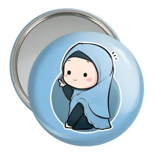 آینه جیبی دخترانه باحجاب