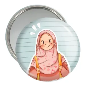 آینه جیبی دخترانه باحجاب