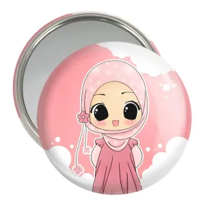 آینه جیبی دخترانه باحجاب