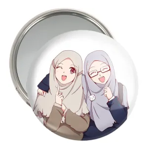 آینه جیبی دخترانه باحجاب