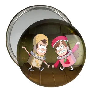 آینه جیبی میبل و دیپر انیمیشن آبشار جاذبه Gravity Falls