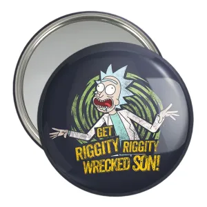 آینه جیبی انیمیشن ریک و مورتی Rick and Mort