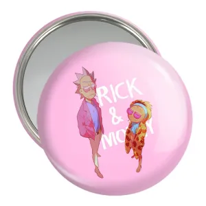 آینه جیبی انیمیشن ریک و مورتی Rick and Mort