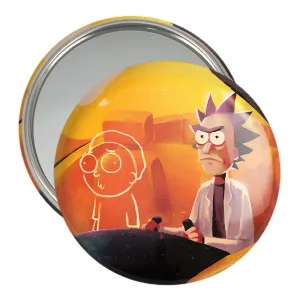 آینه جیبی انیمیشن ریک و مورتی Rick and Mort
