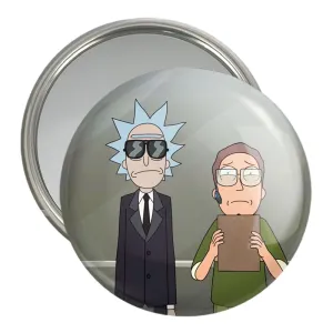 آینه جیبی انیمیشن ریک و مورتی Rick and Mort