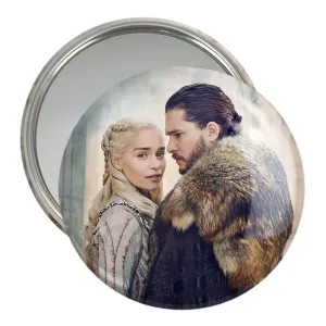 آینه جیبی دنریس تارگرین و جان اسنو گیم اف ترونز Game of Thrones