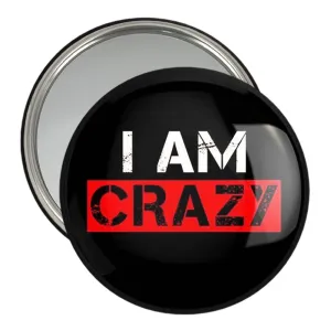 آینه جیبی I Am Crazy
